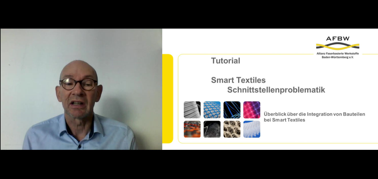 AFBW Tutorial zum Thema Smart Textiles Schnittstellenproblematik 2020