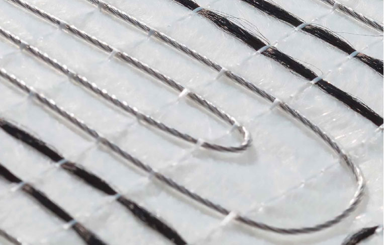 In Textil eingewobene Elektronik